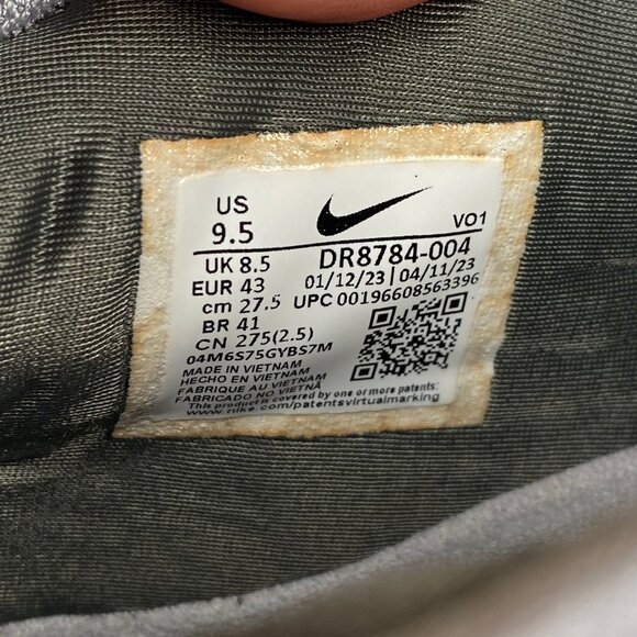 Nike Zoom LeBron NXXT Gen Wolf Grey DR8784-004 With Box Men's US 9.5 - Picture 9 of 12